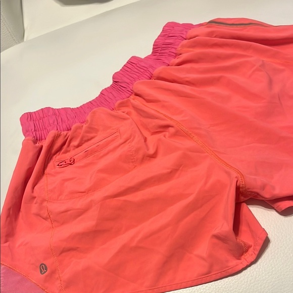 lululemon athletica Pink Athletic Shorts Lightweight Performance - Picture 1 of 3